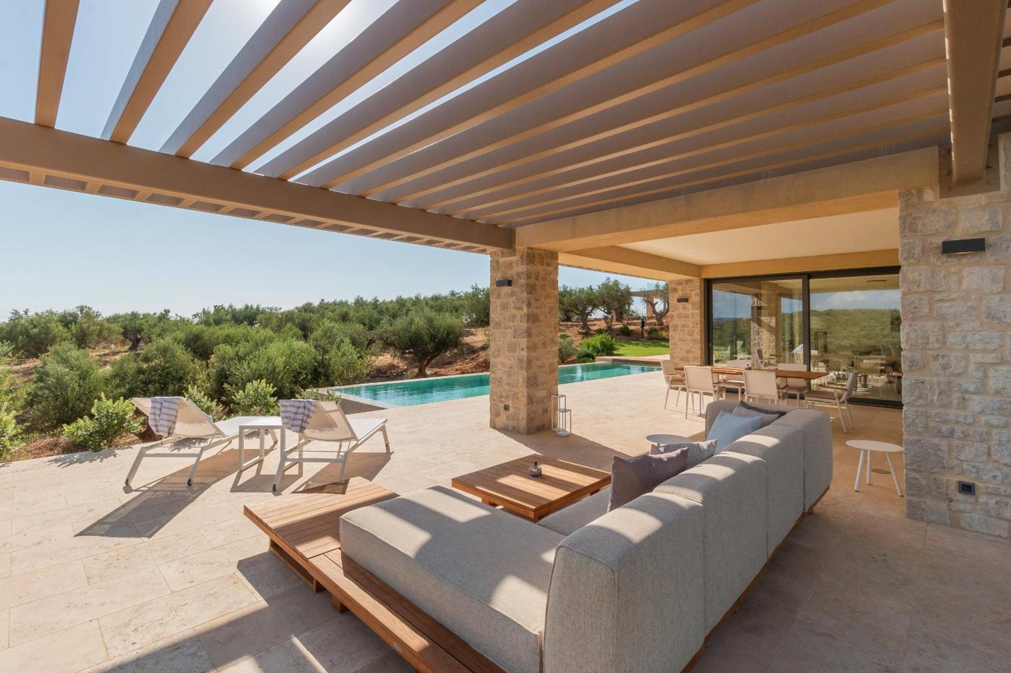 Villa Messinian Nest à Gialova Extérieur photo