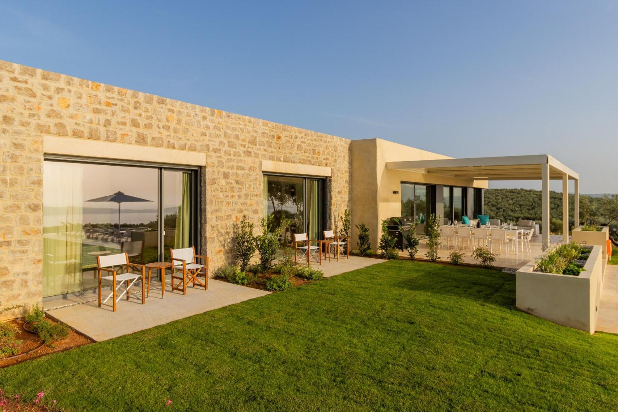 Villa Messinian Nest à Gialova Extérieur photo