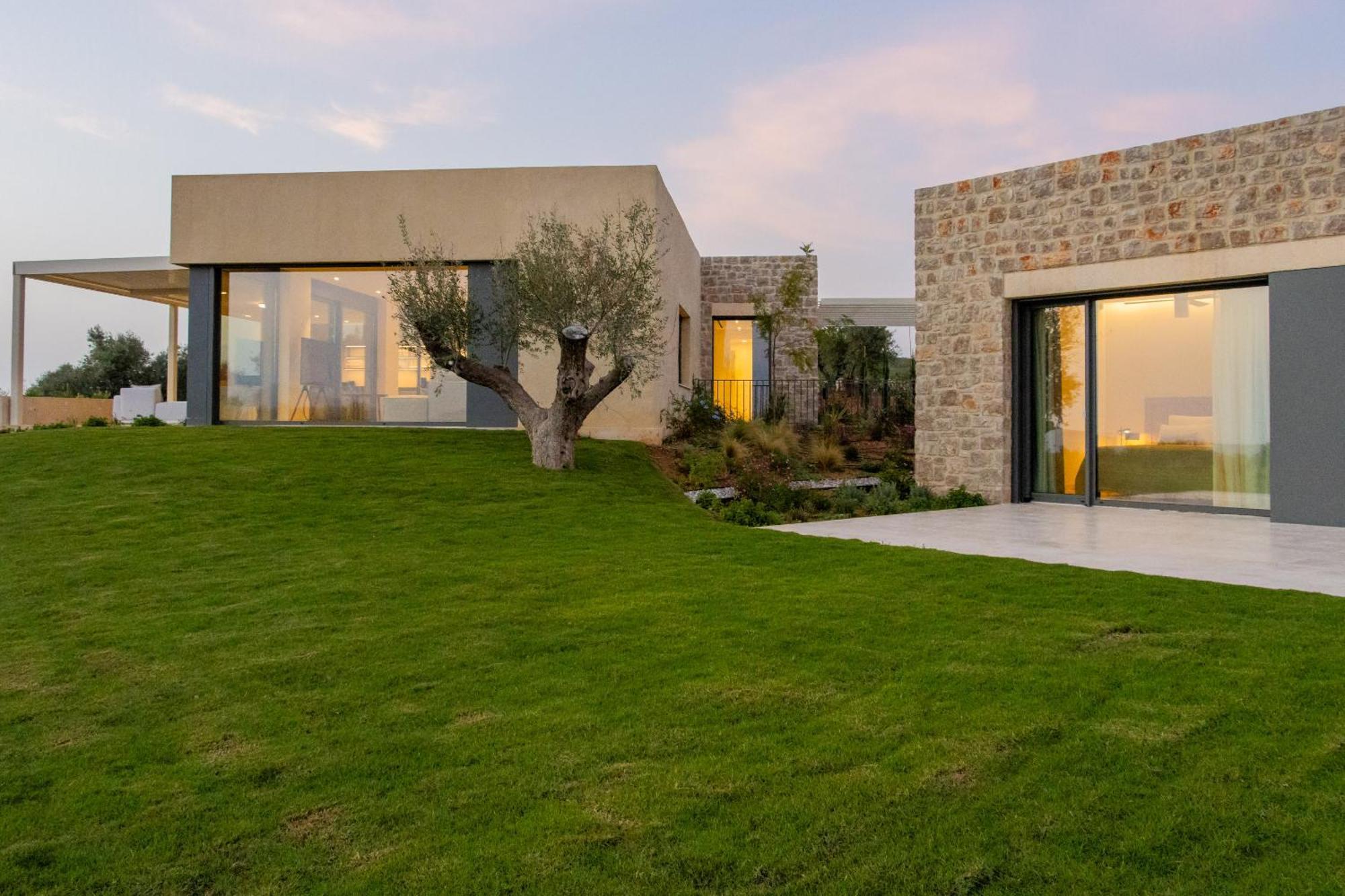 Villa Messinian Nest à Gialova Extérieur photo