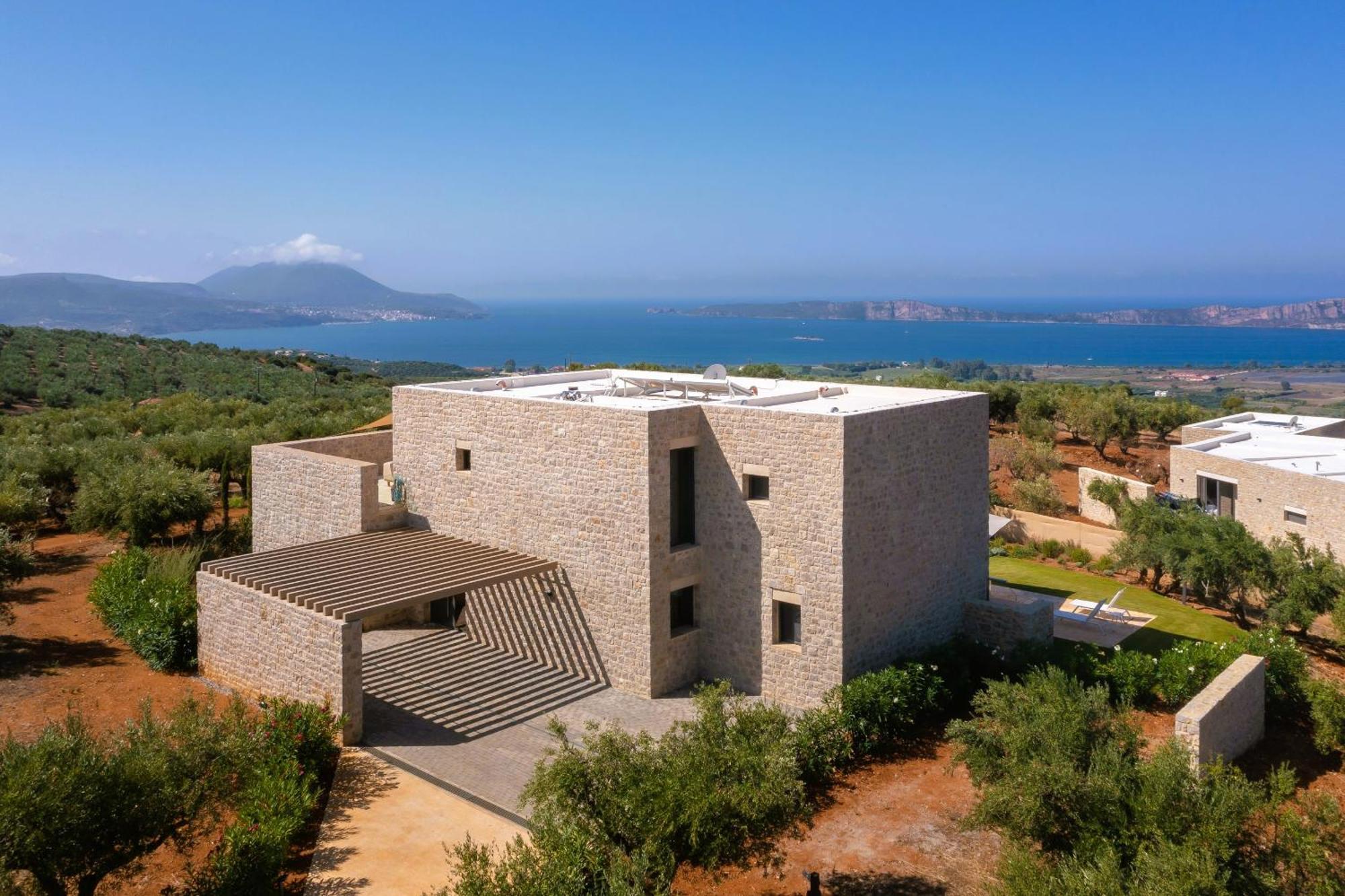 Villa Messinian Nest à Gialova Extérieur photo