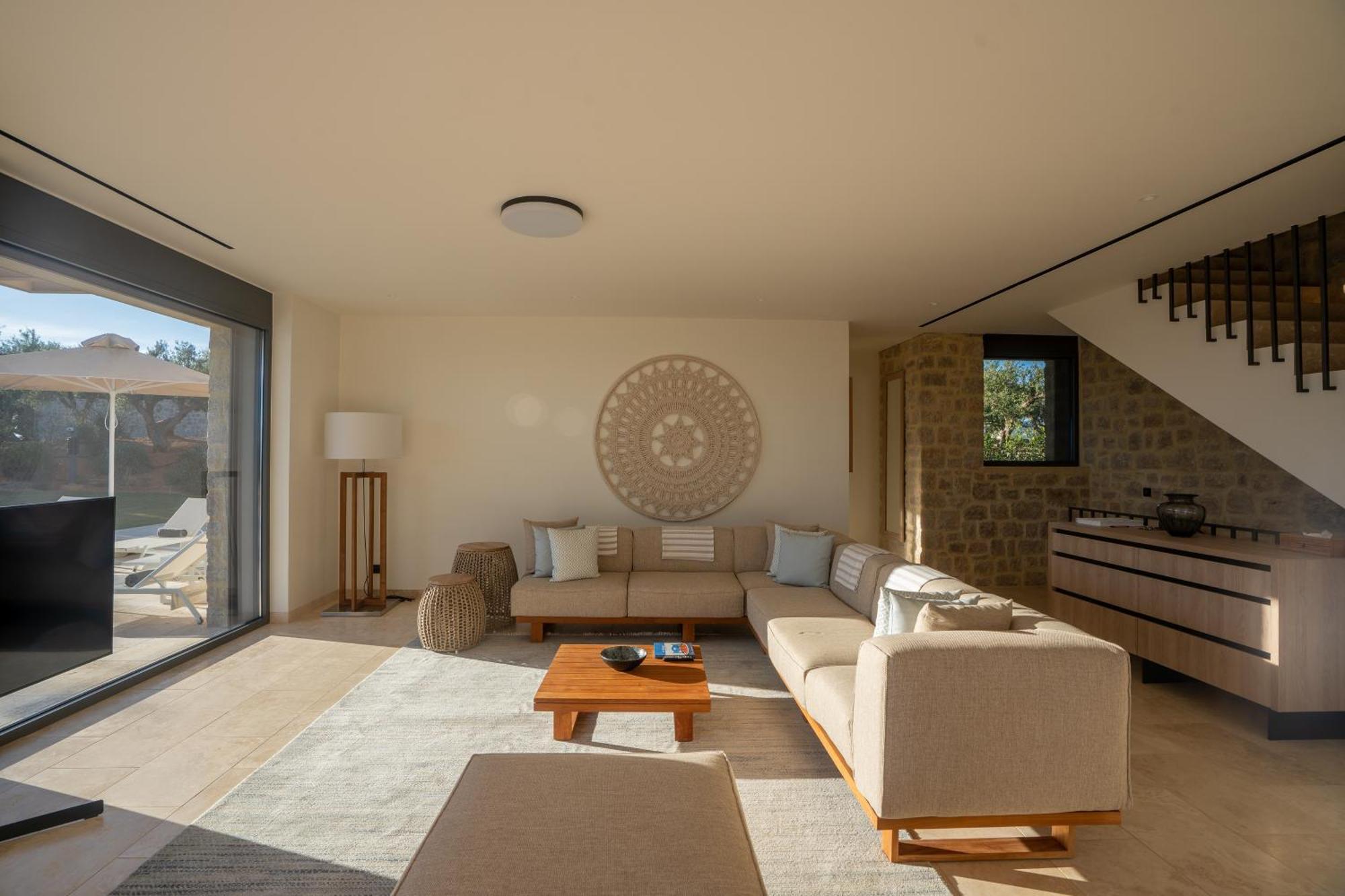 Villa Messinian Nest à Gialova Extérieur photo