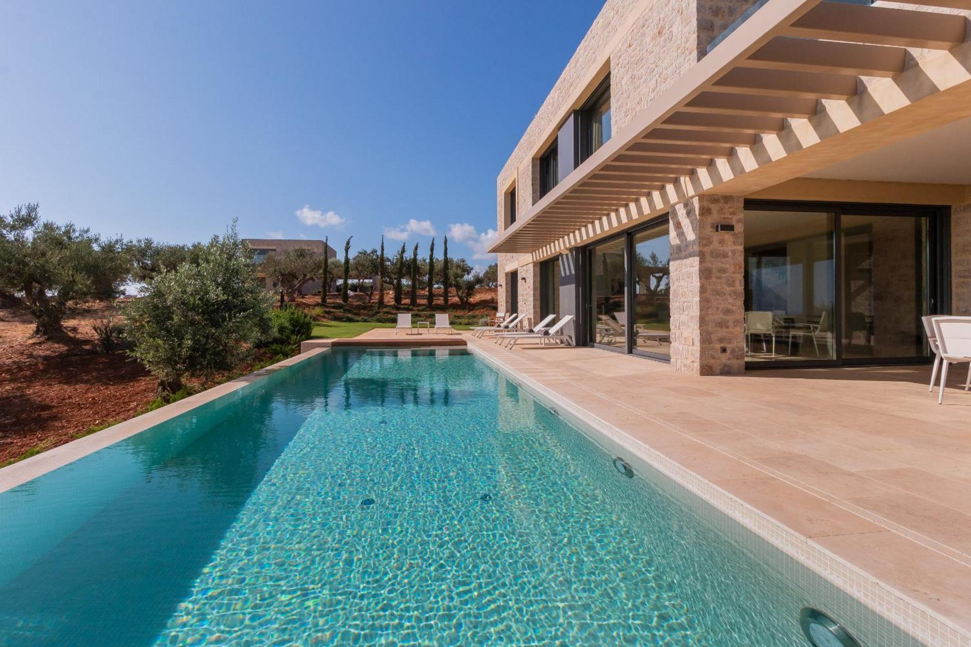 Villa Messinian Nest à Gialova Extérieur photo